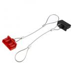 SB50 Dust Cover Rubber Red Black With steel wire rope